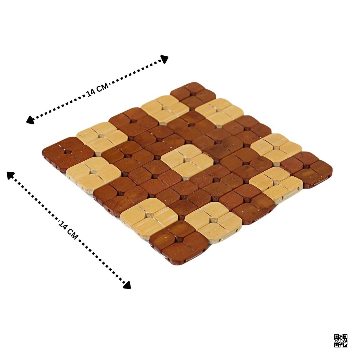 Bamboo Wooden Table Mat – Heat Resistant Dining & Kitchen Insulation Pad thumbnail 3