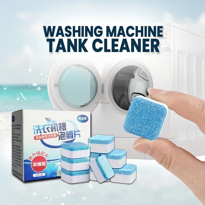 12Pcs Washing Machine Tank Cleaner Tablet thumbnail 2