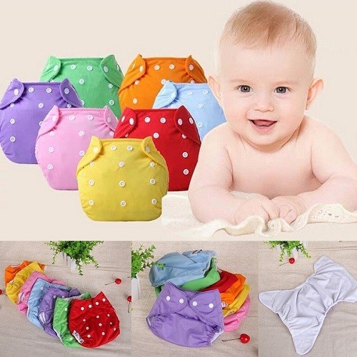 Washable Baby Diaper Reusable & Waterproof | Free Size Cloth Diaper 0–3 Years thumbnail 2