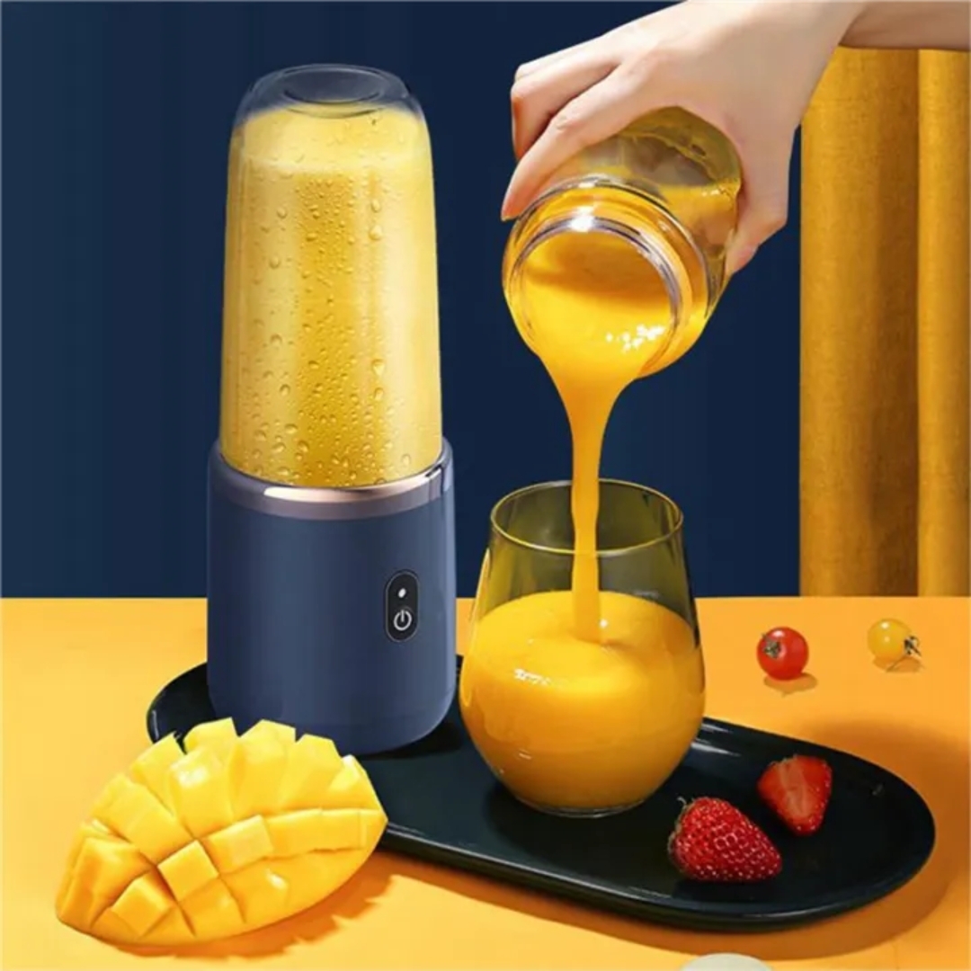 Small Portable Multifunctional Rechargeable Juicer 400ml with Extra Cup, Small Portable Juicer thumbnail 7