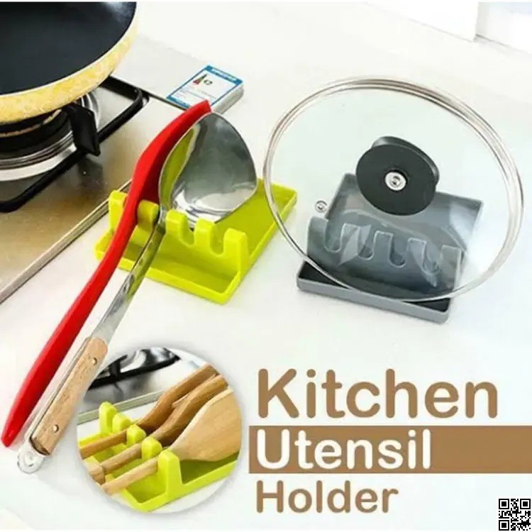 Kitchen Spoon Holder – 4 Slot Utensil Rest thumbnail 3