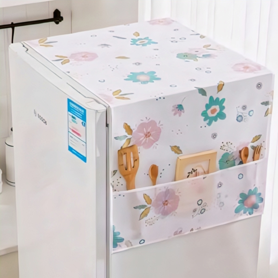 Freeze cover 130cm, Refrigerator Dust Proof Cover, Fridge Top Cloth thumbnail 6