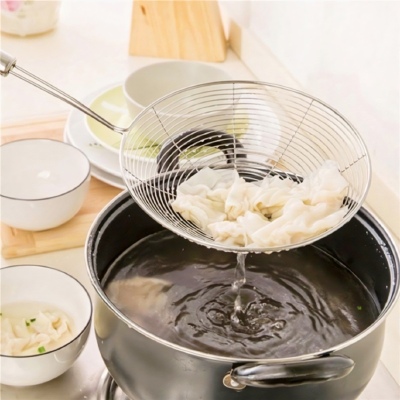 Frying Strainer – Large Oil Strainer & Deep Fry Strainer for Kitchen
