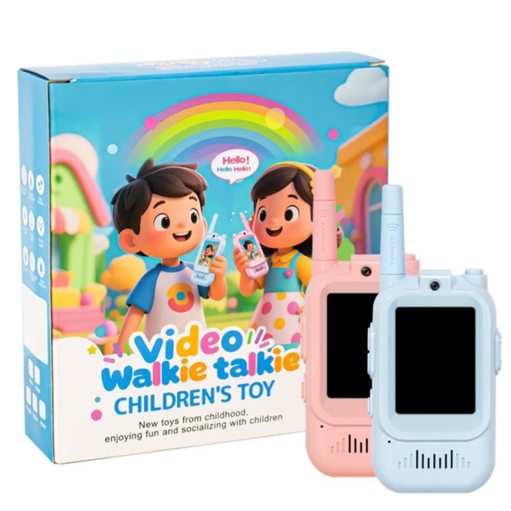 Kids Video Walkie Talkies (2 Pack) - Rechargeable Long Range Video Call Toy for Boys & Girls thumbnail 6