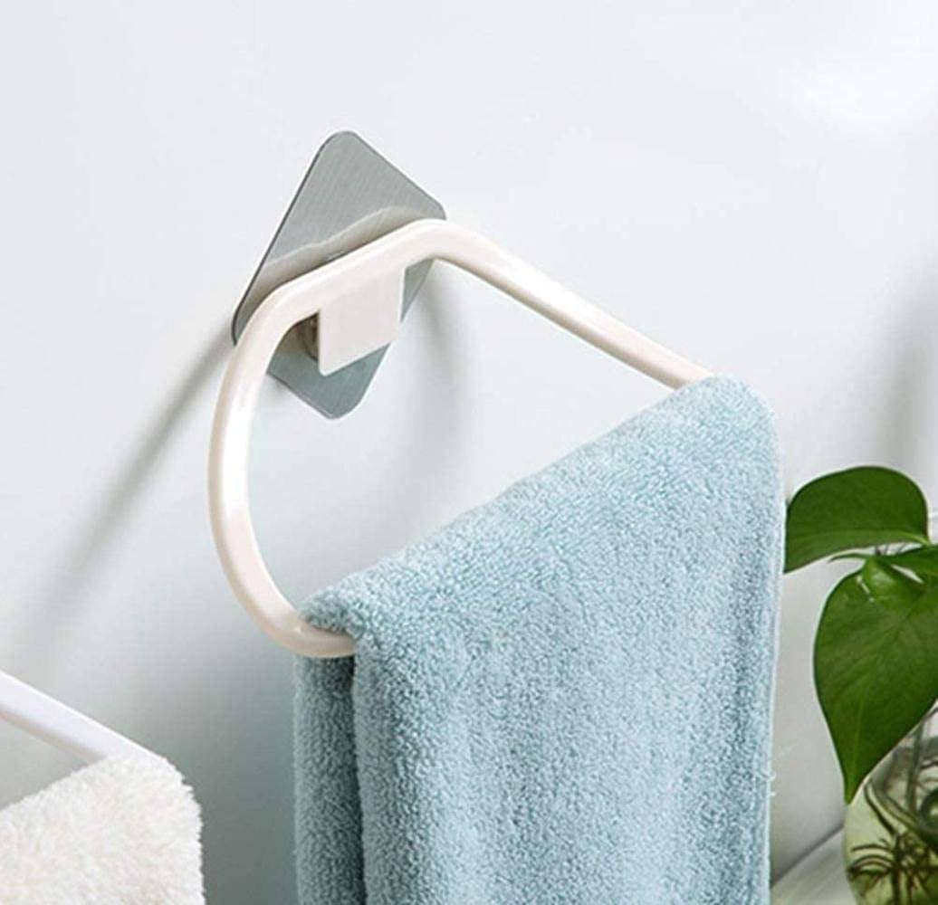 Smart Towel Holder, Creative Bathroom Kitchen Towel Hanger, Adhesive Towel Holder Magic Flexible Sticker Strong Suction thumbnail 3