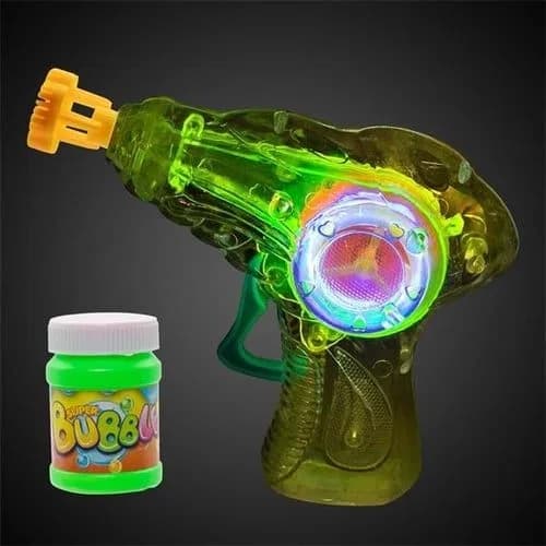 LED light bubble spray machine shooter gun dolphin with bubble liquid free children's fun toy thumbnail 4