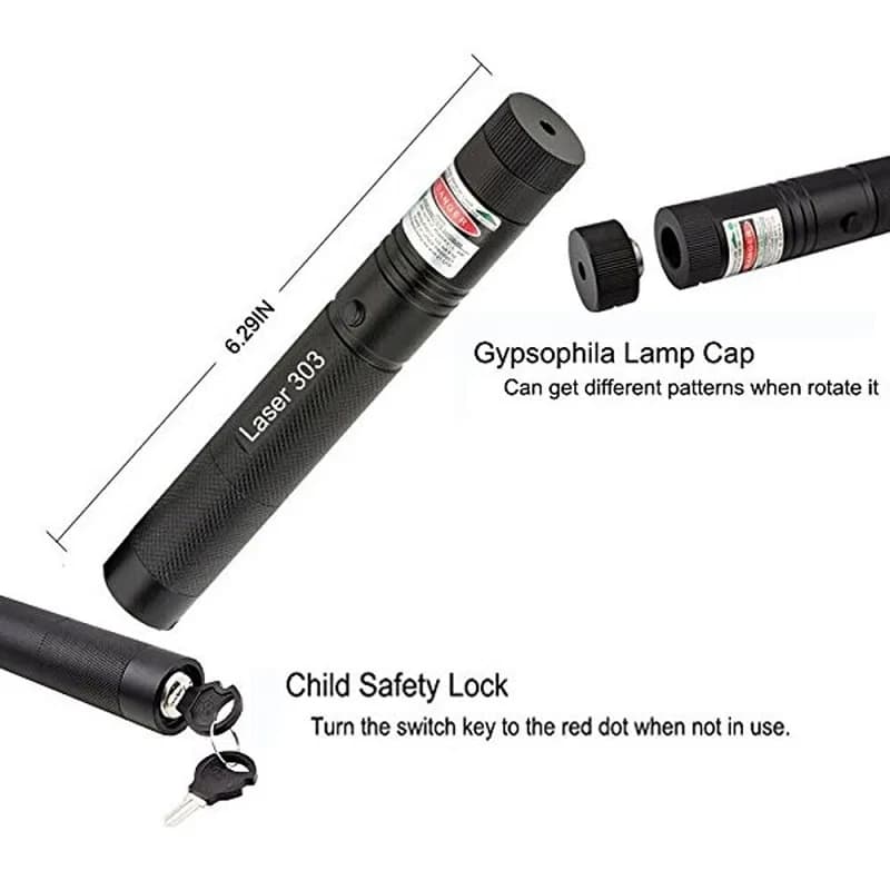 Rechargeable Green Laser Pointer Jd-303 thumbnail 3