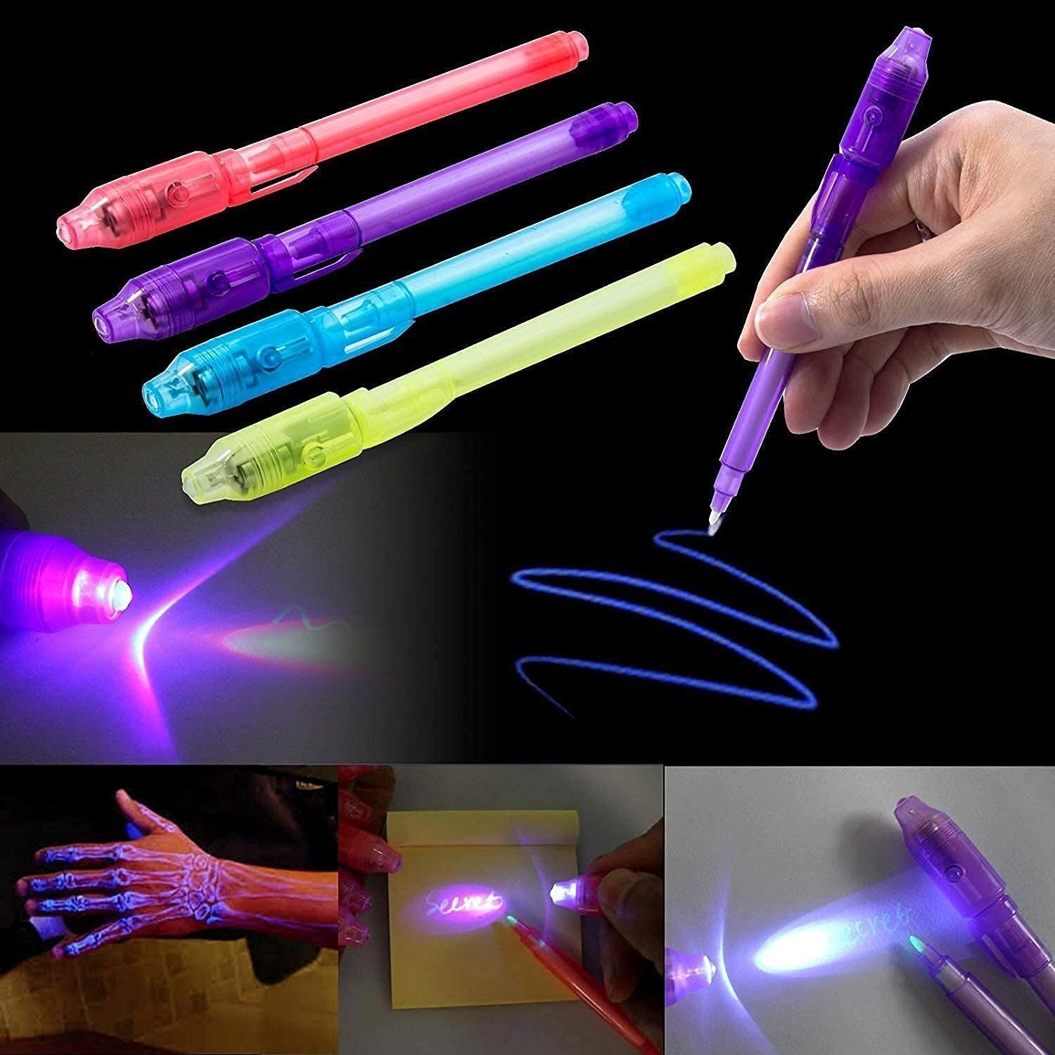 Invisible Magic Pen, Invisible Magic UV Light Multi-function Pen thumbnail 2