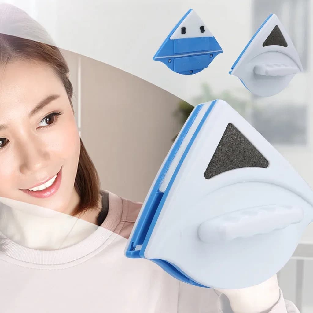 Magnetic Window Glass Cleaner – Double-Sided Glass Cleaning Tool thumbnail 2