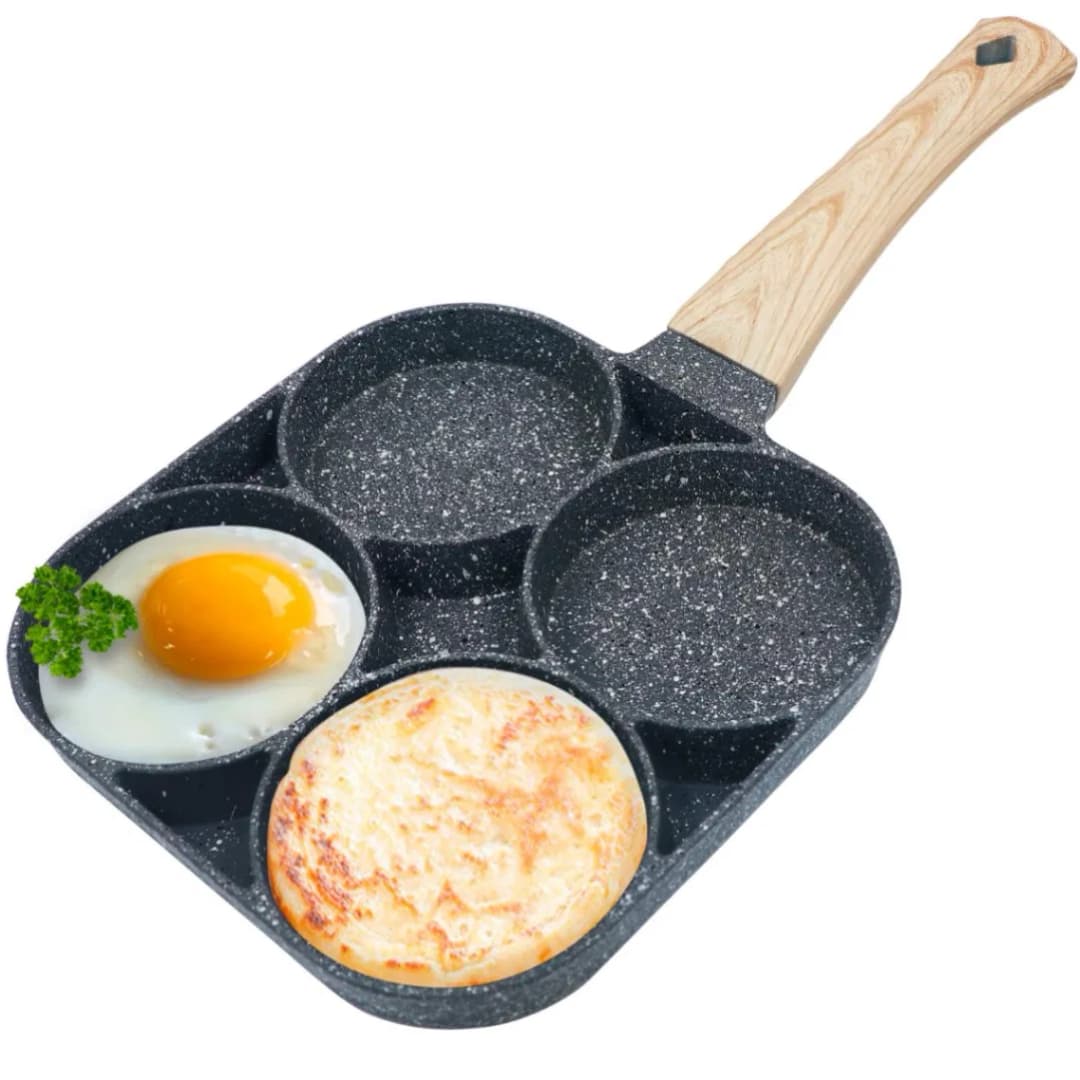 Breakfast Frying Pan, Nonstick Egg Frying Pan, 4-in-1 Nonstick Pan, Cooking Fry Pan for Breakfast thumbnail 2