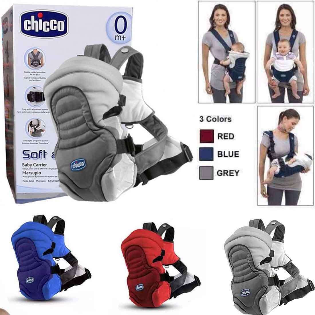 Chicco Soft & Dream Baby Carrier 0–18 Months – 3 Position Carrier for 0–12kg Baby thumbnail 3