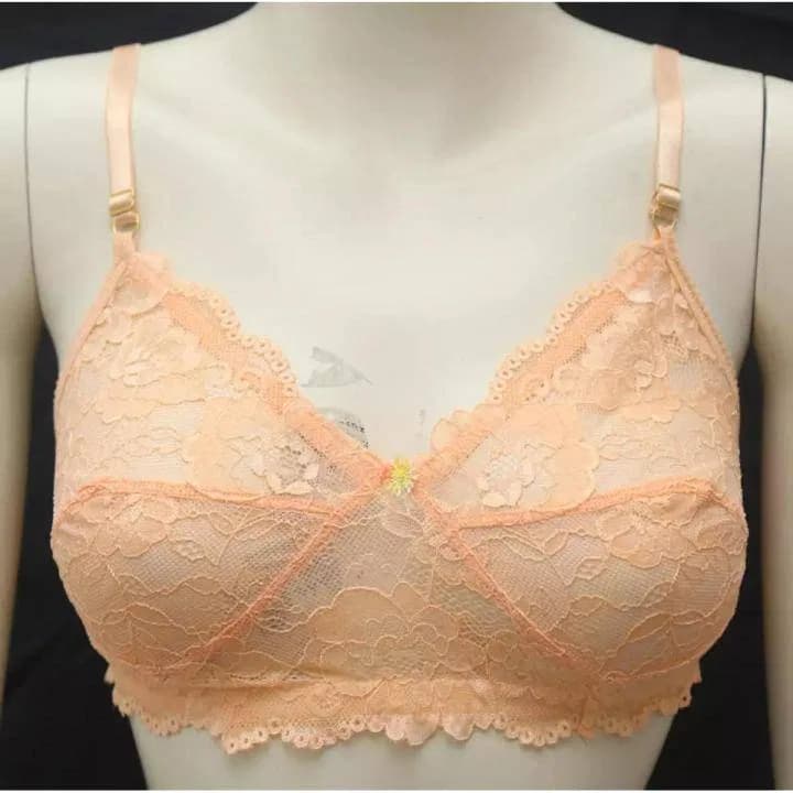 4 Pcs Lace & Net Bra Combo – Soft, Breathable & Comfortable Bras for Women thumbnail 5
