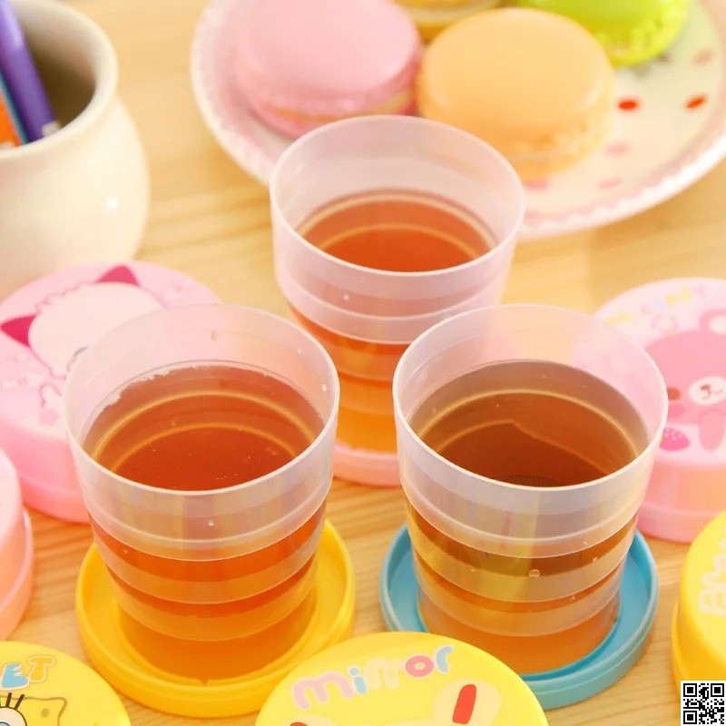 Portable Folding Cup – Travel Friendly Collapsible Water Cup