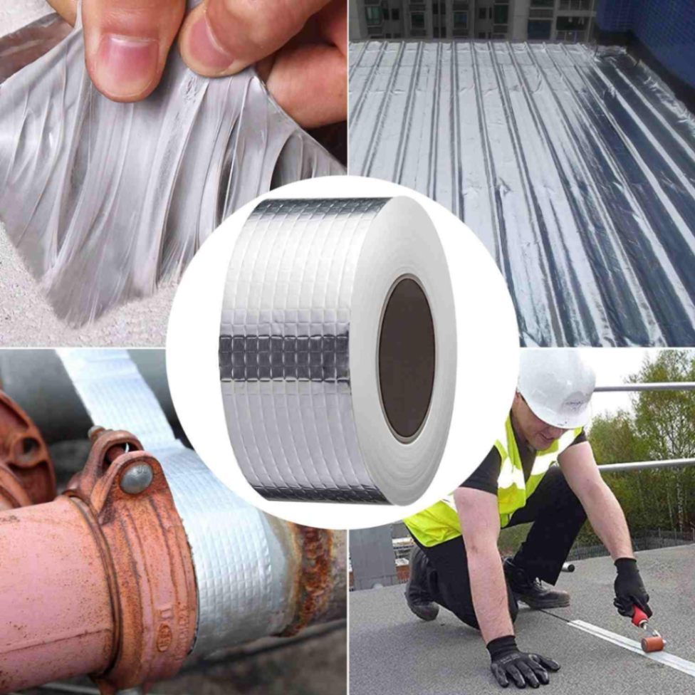 Waterproof Aluminium Foil Butyl Rubber Tape | Flex Tape thumbnail 7