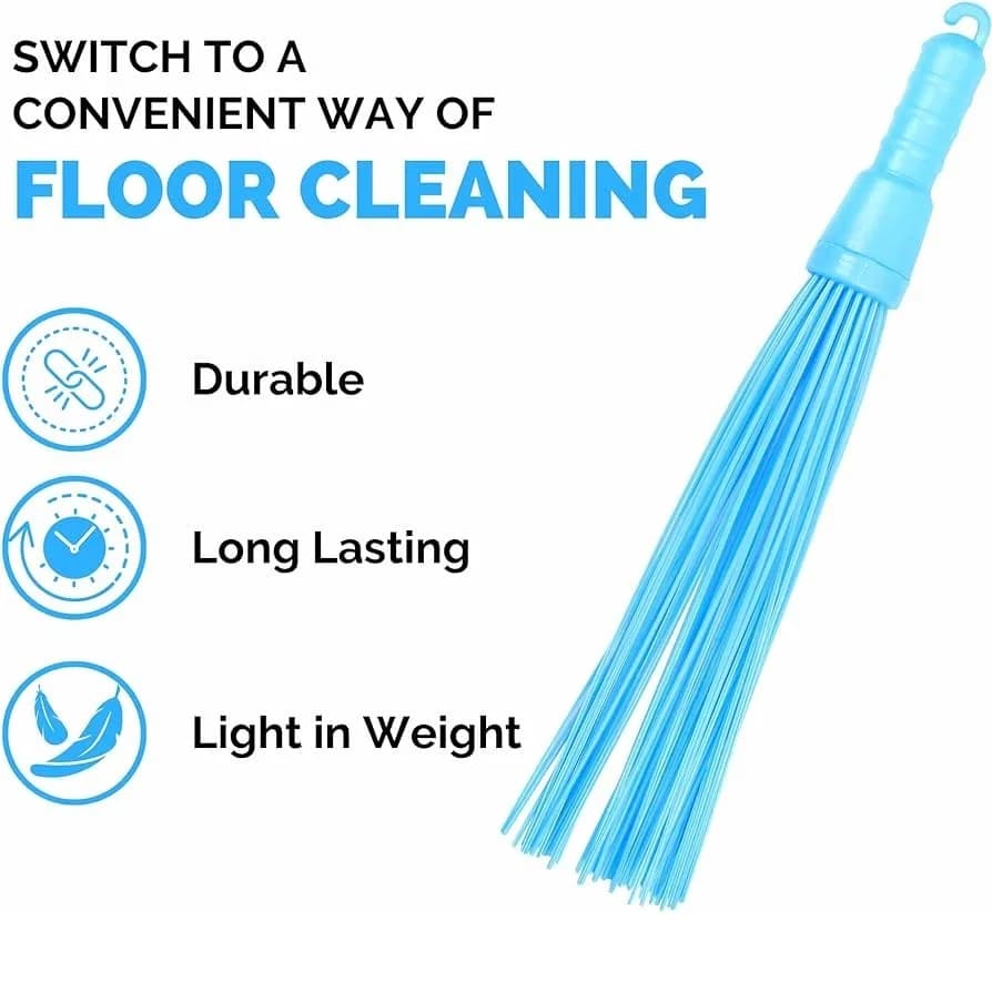 1Pcs Plastic Bed Cleaning Jharu - Durable Dust Remover thumbnail 2