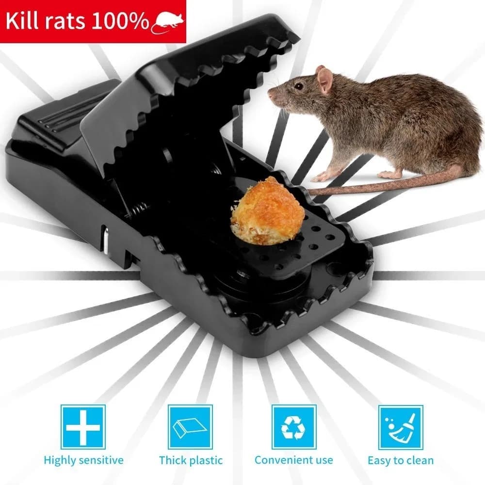 Mouse killer trap, Rat trap (Big Size) Best Plastic Mouse Killer Machine, Mouse Catcher thumbnail 2