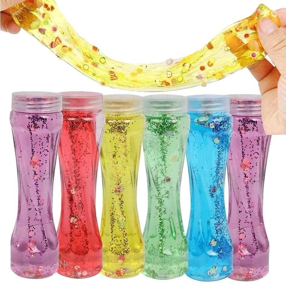 DIY Fluffy Slime Kit Crystal Slime Set for Girls Boys Toys Kids Art Craft