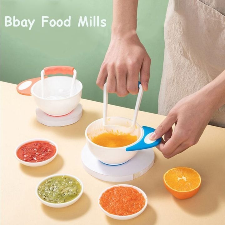 Baby Food Mash Bowl with Grinder | BPA Free Baby Food Grinding Bowl thumbnail 3