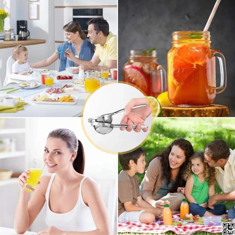Aluminium Fruit Press Manual Hand Juicer – Heavy Duty Manual Juice Extractor thumbnail 6