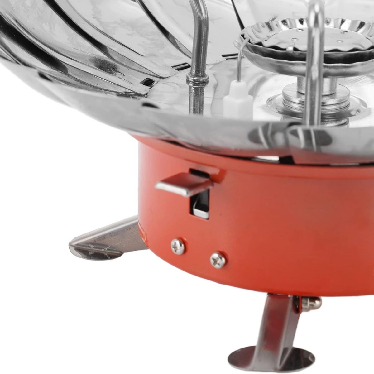 Windproof Portable Camping Gas Stove with Hose (Connection Tube) | Lotus Camping Stove with Connection Tube thumbnail 5
