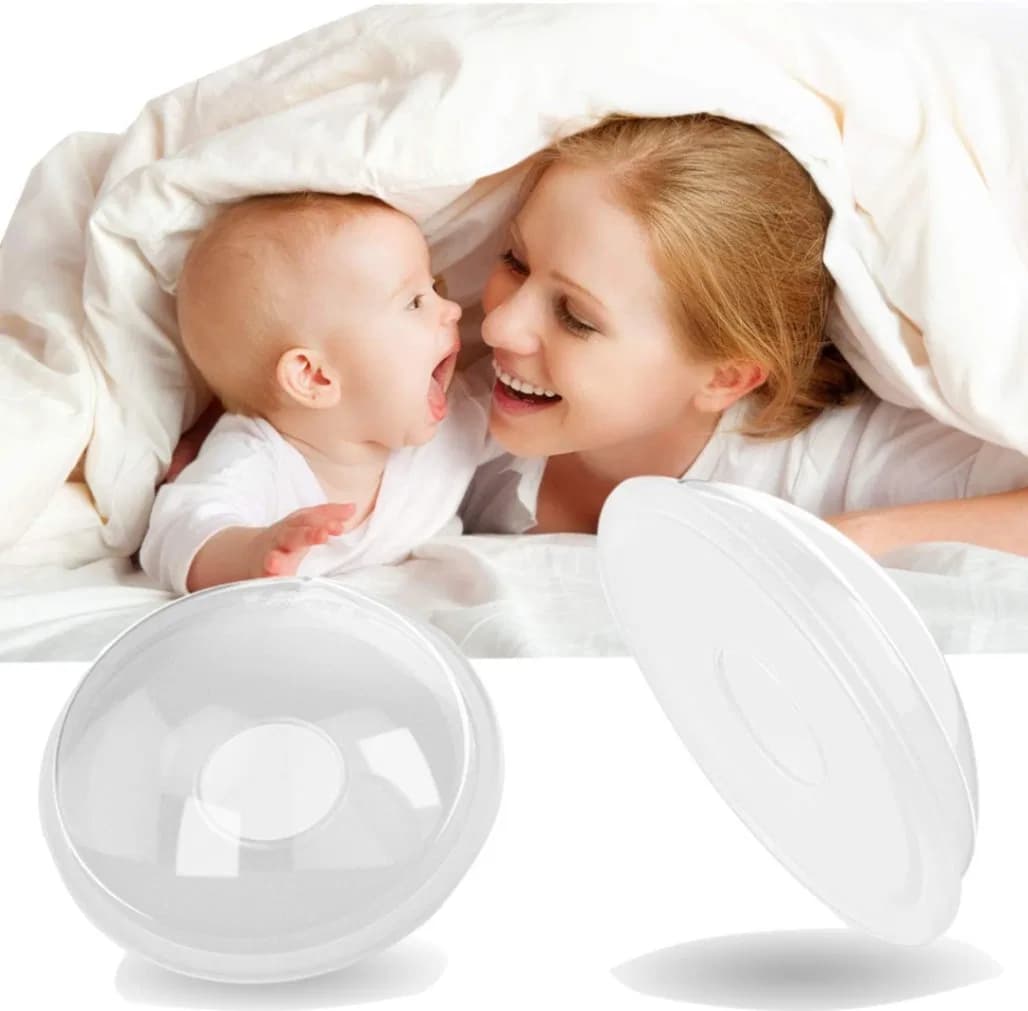Breast Milk Collection Shells, Breast Shells Nursing Cups Milk Saver, BPA-Free Soft Milk thumbnail 5