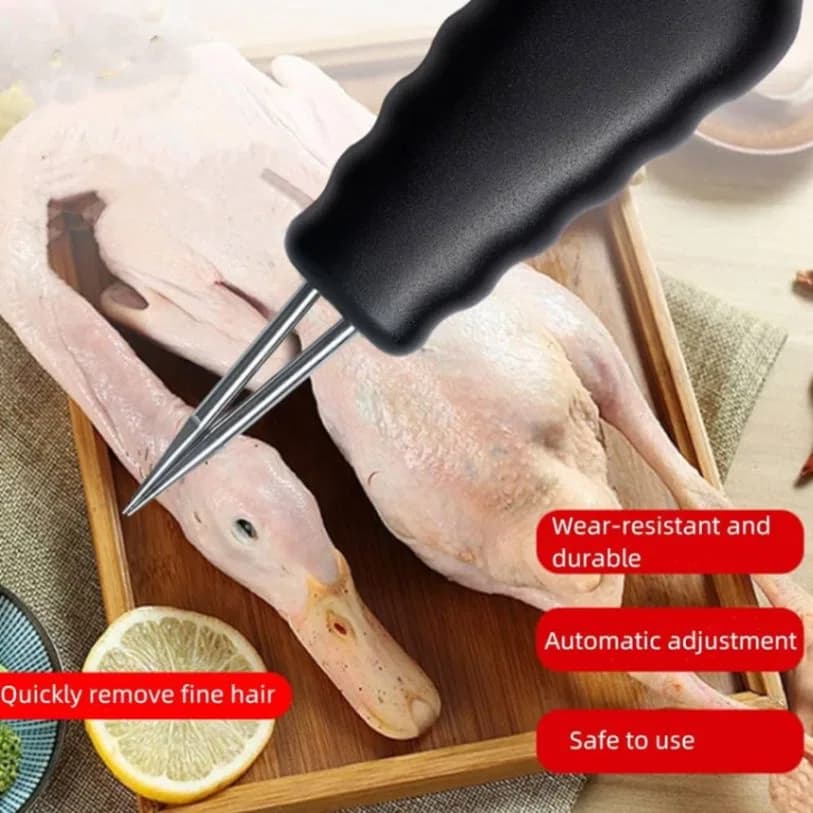 Handheld Chicken Plucker, Rechargeable Electric Poultry Plucker, Portable Feather Plucking Machine, Electric Feather Removal for Chicken Duck Goose Bird Turkey Poultry thumbnail 4