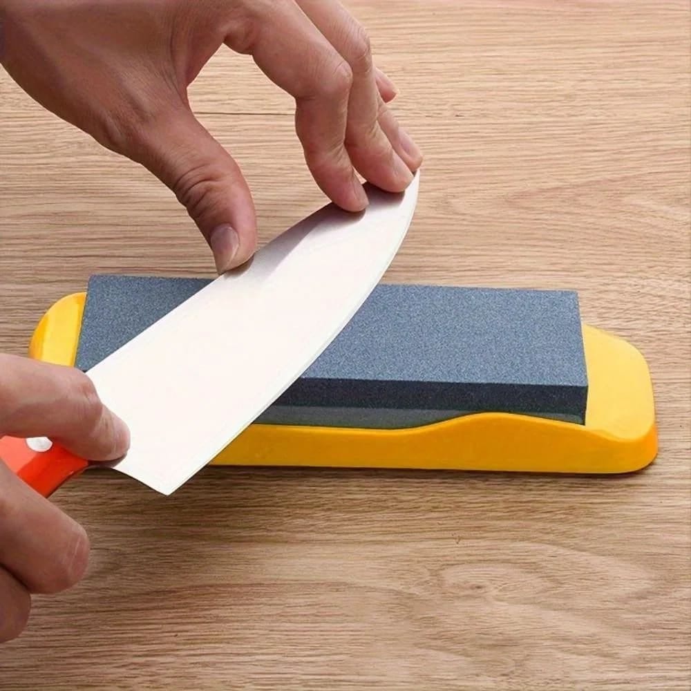 Premium Knife Sharpening Stone – Handheld Double-Sided Whetstone thumbnail 2