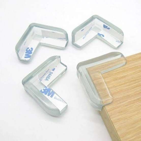 Baby Safety Table Corner Protector 4Pcs Set | PVC Edge & Corner Guard for Furniture thumbnail 6