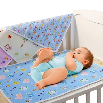 Baby Waterproof Urine Mat XL & XXL | Reusable Washable Newborn Baby Urine Pad 60x80cm, 70x90cm