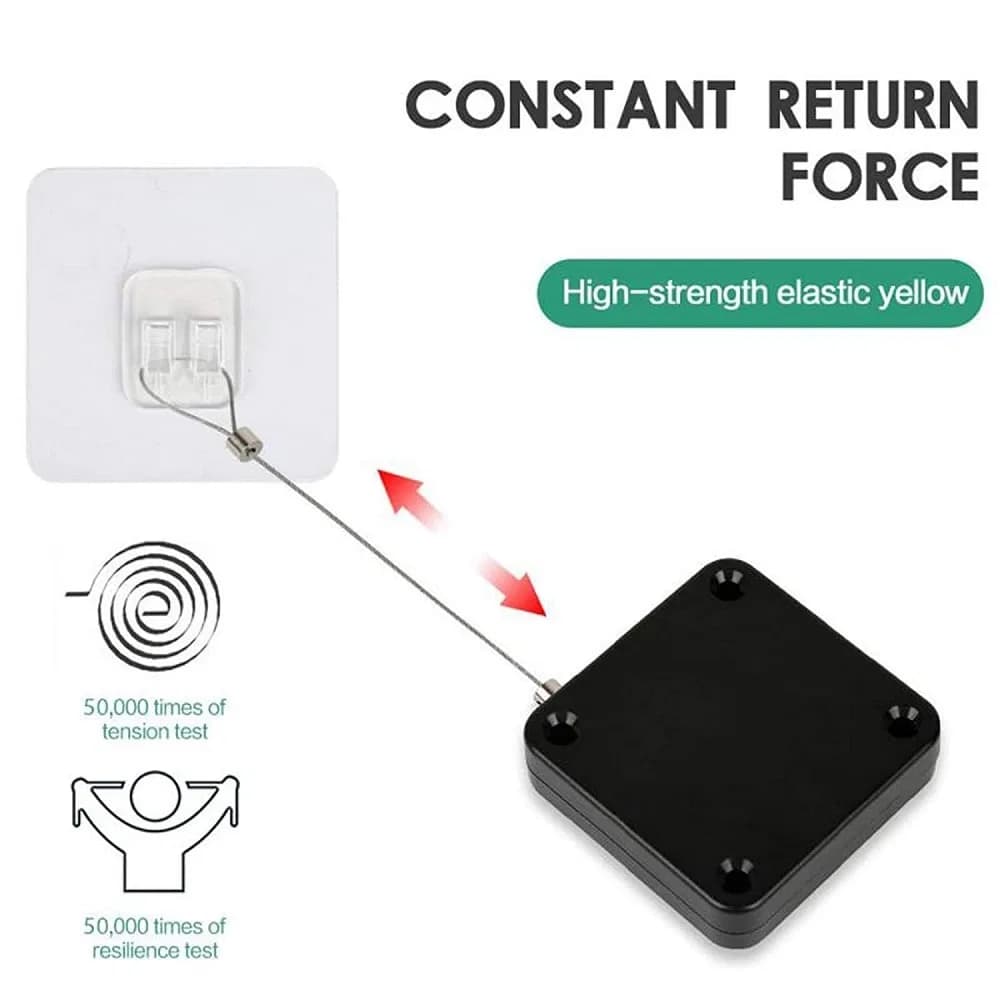 Automatic Anti-Punching Door Closer, Multifunctional Automatic Door Closer, Automatically Self Closing Door thumbnail 5