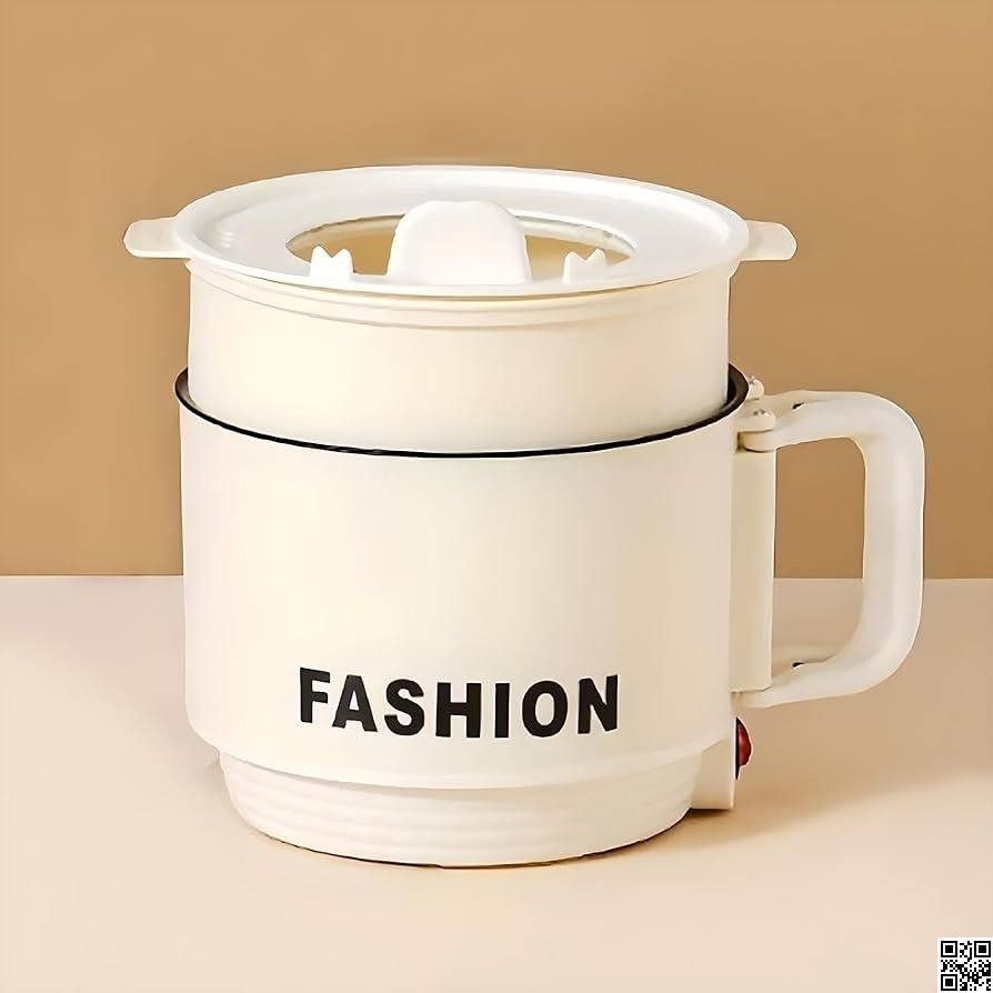 Electric Cooking Pot 1.6L – Mini Multi Functional Cooker thumbnail 2