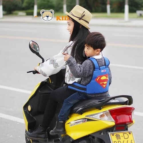 Baby Safety Belt for Bike & Motorcycle | Adjustable Child Safety Belt for Kids
