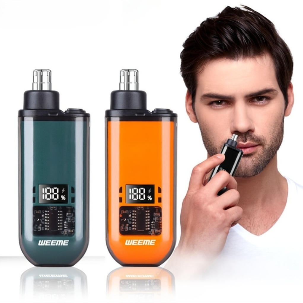 Rechargeable Electric Nose Hair Trimmer with Type-C Charging thumbnail 4