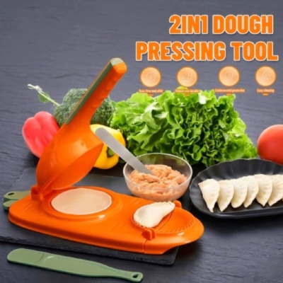 Magic Pitha Maker 2 in 1 – Dumpling, Luchi-Puri & Mini Roti Maker