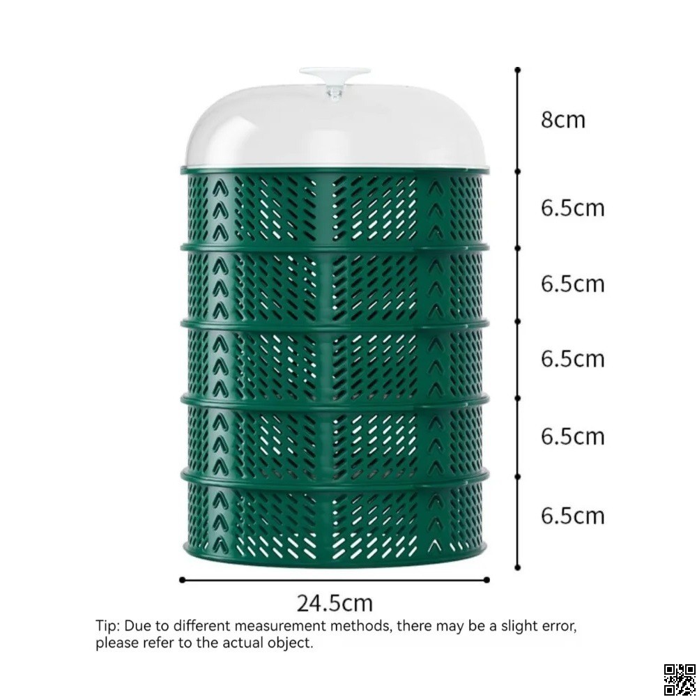 5 Layer Food Insulation Cover – Multifunctional Food Safety Cover for Hygienic Dining thumbnail 4