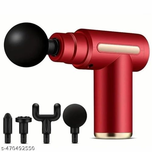 Body Massage Gun for Full-Body Muscles, Pain Relief Gun with Display Screen, Upgraded Percussion Deep Tissue Gun, Fascia Massager with 4 Heads for Neck, Shoulders, Back, and Arms thumbnail 5