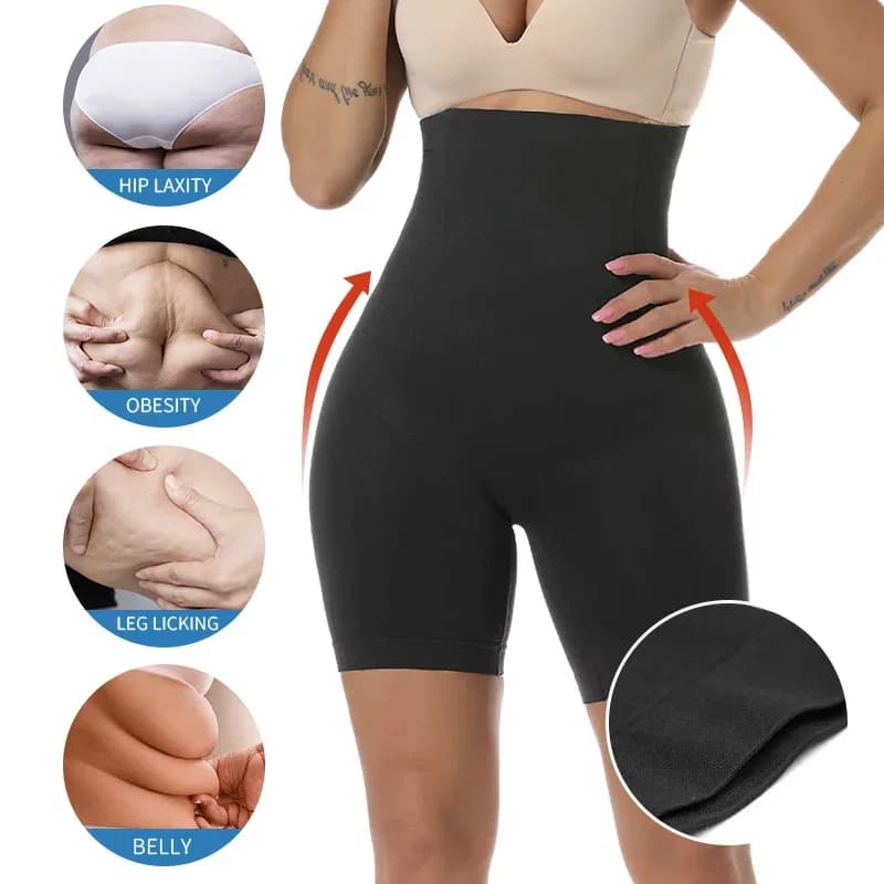 Women Body Shaper Tummy Control Shorts Slimming Underwear High Waist Shaping Panties Thigh Slimmer Safety Short Pants Shapewear thumbnail 3