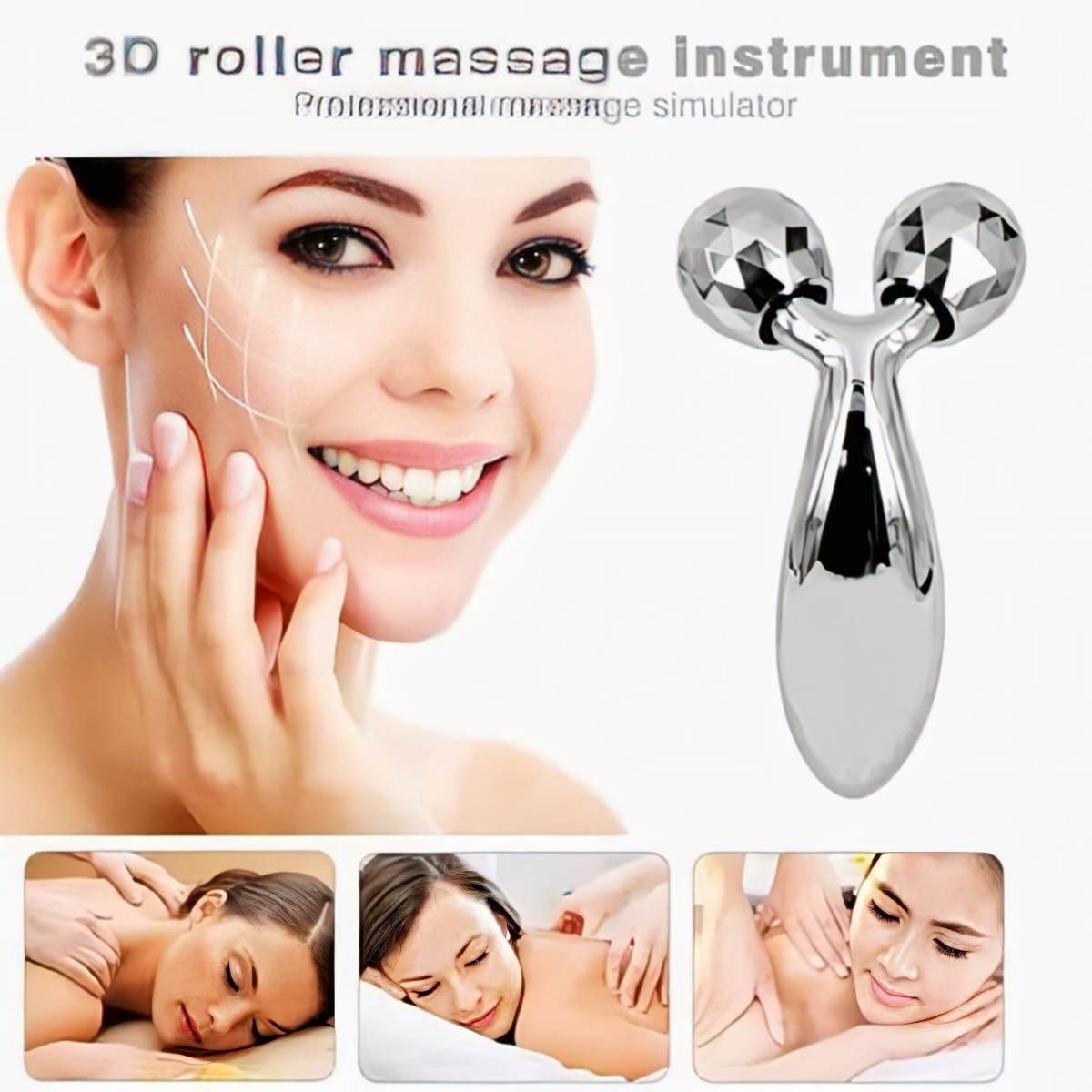 Y Shaped 3D Massage Roller - Body Massager