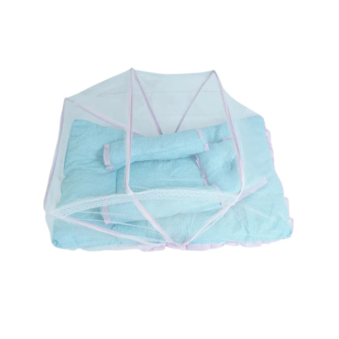 Baby Bed Set With Mosquito Net, Baby Bed with Mosquito Net and Pillow thumbnail 6
