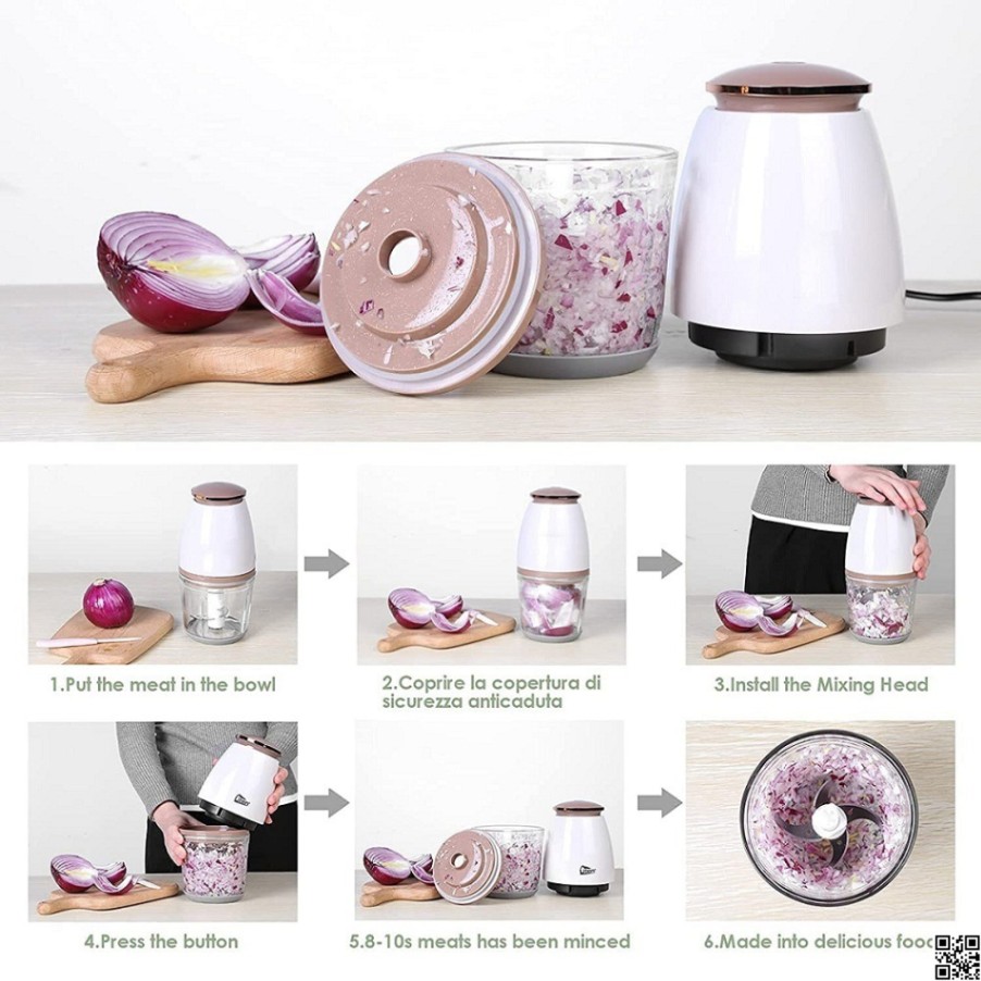 Osaka Japan Capsule Cutter – Fast & Smooth Food Preparation Chopper, Osaka Japan Blender thumbnail 2