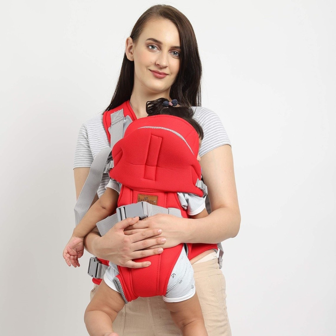 6 in 1 Baby Carrier Bag | Original Will Adjustable Ergonomic Baby Carrying Backpack thumbnail 4