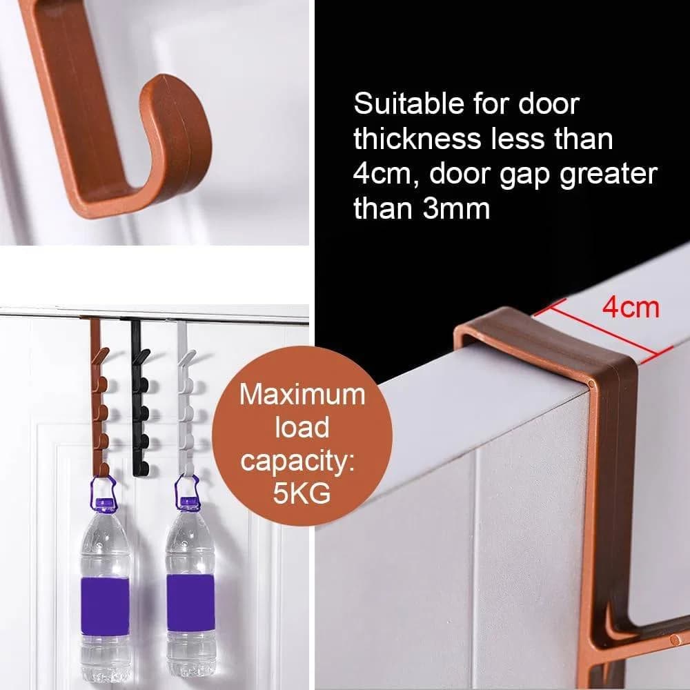 1Pcs Door Hanger Home Storage Organization Hooks, Door Hanger thumbnail 5