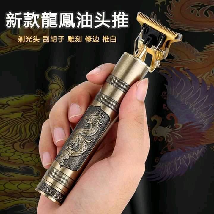 Vintage T9 Trimmer Professional Hair Clipper USB Rechargeable Beard Trimmer Hair Cutting Machine thumbnail 4