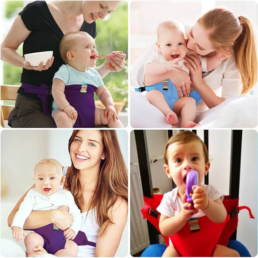 Baby Chair Wrap Safety Seat Belt for Dining Chair | Adjustable Baby Safety Harness 4–36 Months | Best Baby Shop in Bangladesh thumbnail 2