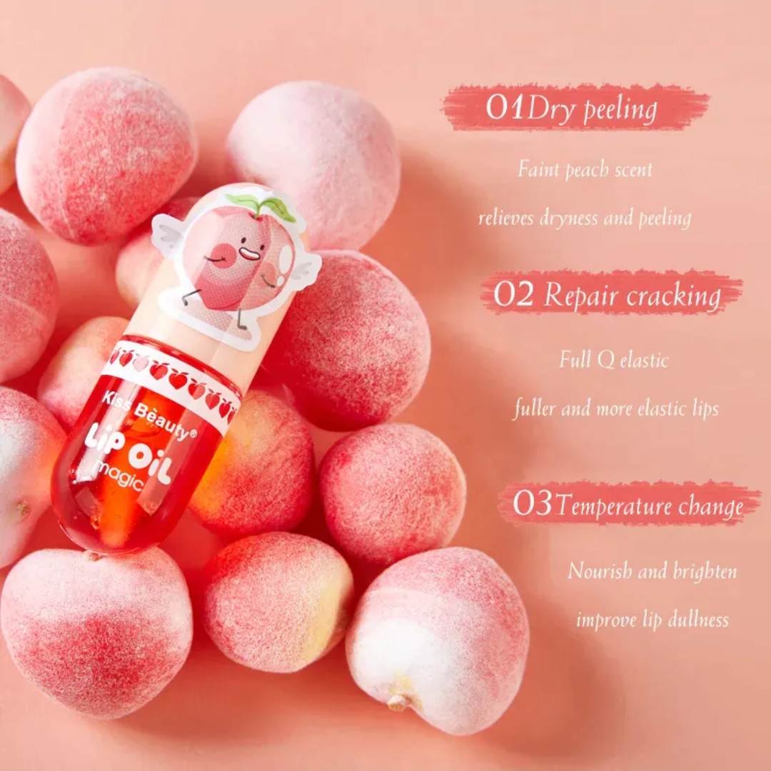 Kiss Beauty Natural Lip Oil – Hydrating & Nourishing Lip Repair Oil with Honey & Vitamin E thumbnail 5
