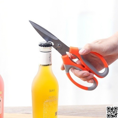 Kitchen Scissors – Multi Function Kitchen Shears Sharp Bone Cutter Stainless Steel thumbnail 4