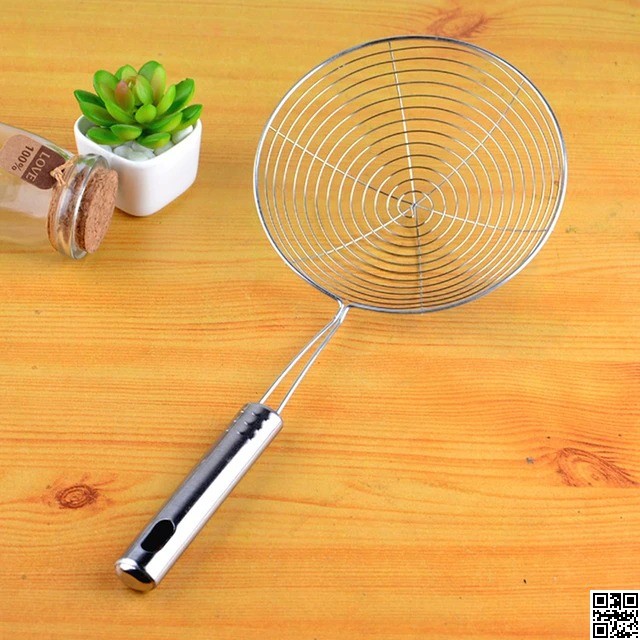 Frying Strainer – Large Oil Strainer & Deep Fry Strainer for Kitchen thumbnail 4