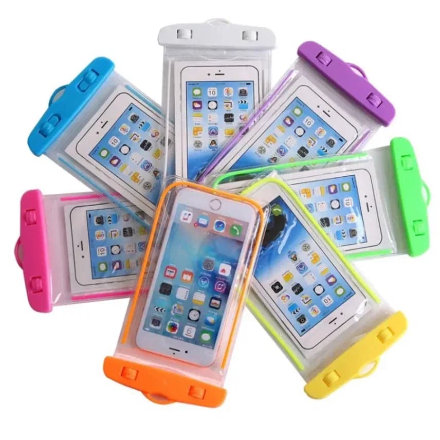 Universal Waterproof Mobile Phone Pouch Bag – Floating Case with Glow-in-the-Dark Strip thumbnail 4