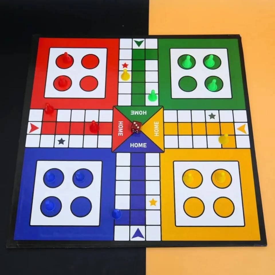 2-in-1 Ludo & Carrom Board thumbnail 3