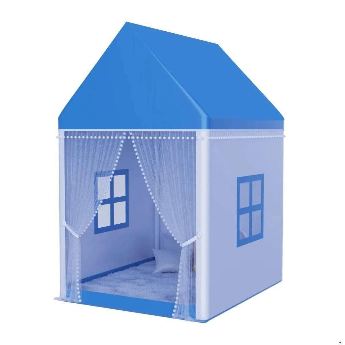 Baby Castle Tent House with 40 Balls – Portable Kids Play Tent for Indoor & Outdoor (Pink) thumbnail 4